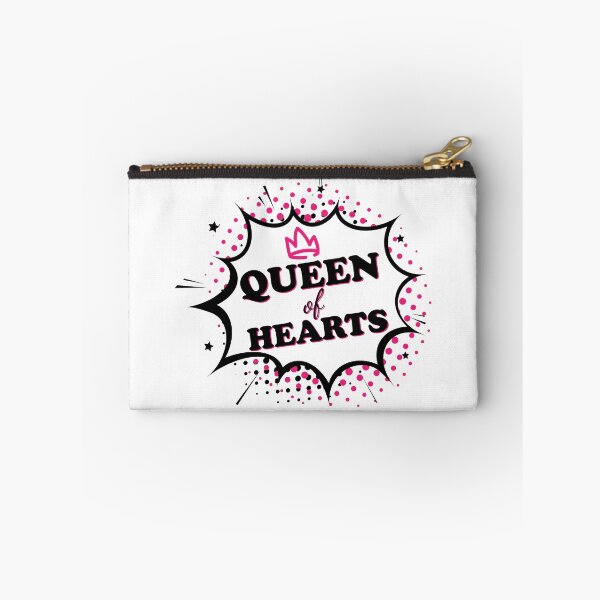 Item preview, Queen of hearts comic speech bubble design.  Speech bubble with phrase Queen of hearts. 	 Valentines Day lettering Celebration poster, card, postcard, invitation, banner. Vector illustration designed and sold by ElenaPost.