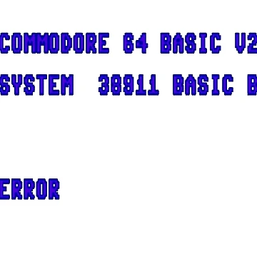 Artwork thumbnail, C64 Load Screen - Syntax Error by SpacedOutSounds