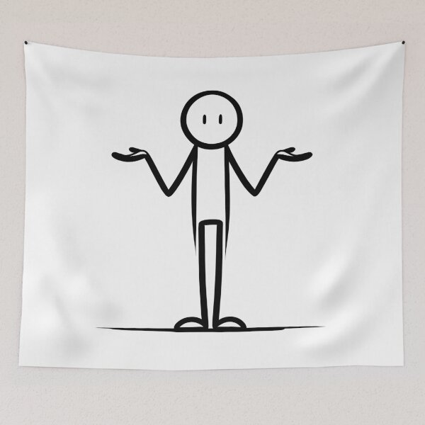 Item preview, Mister Shrugs designed and sold by FossilizedPixel.