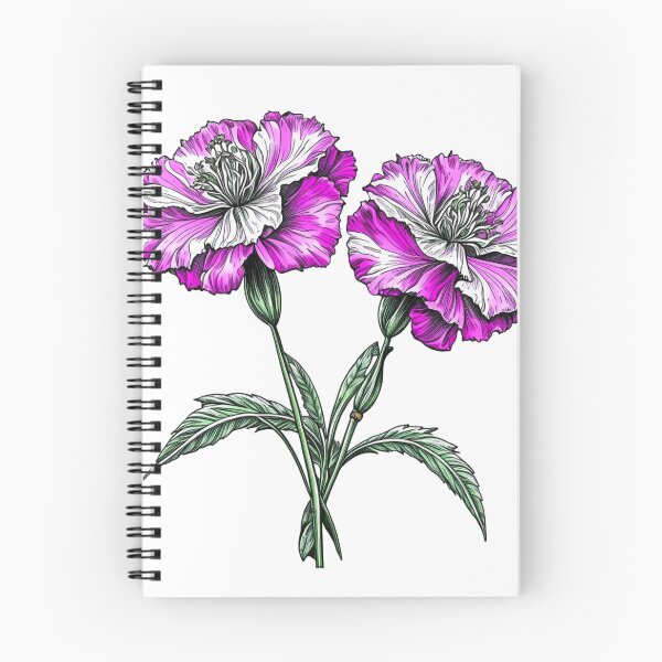 Item preview, Dianthus,  Carnation Flower designed and sold by nicheteees.