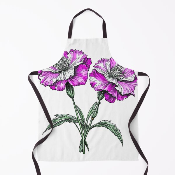 Item preview, Dianthus, Carnation Flower designed and sold by nicheteees.