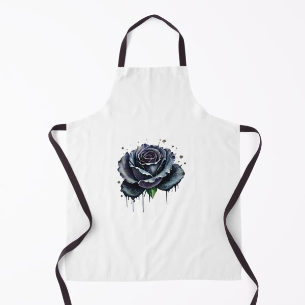 Item preview, Watercolour Black Rose Valentines Romantic Floral Love  designed and sold by w1ckerman.