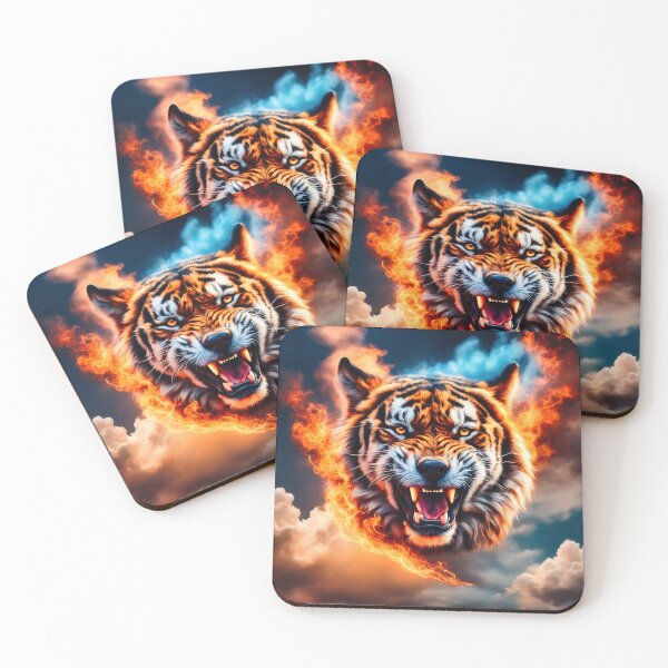 Item preview, AI Tiger Art designed and sold by Digital Dye Co.