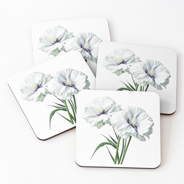 Item preview, Dianthus,  Carnation Flower designed and sold by nicheteees.