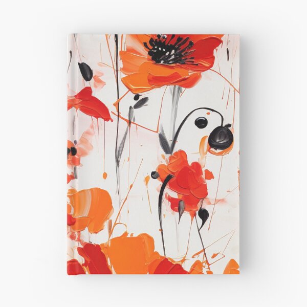 Item preview, Poppy Tile 02: Crimson Whispers in a Field of Silk, Black-Eyed Beauties in Sun-Kissed Tissue Paper. designed and sold by TheBrainArt.