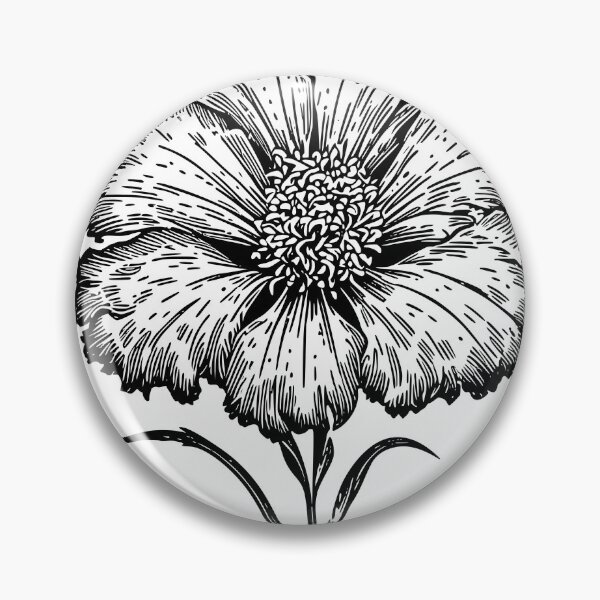 Item preview, Dianthus,  Carnation Flower designed and sold by nicheteees.