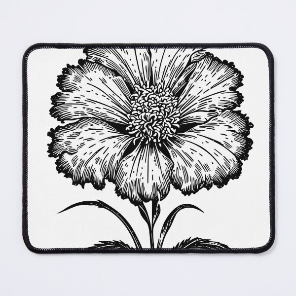 Item preview, Dianthus, Carnation Flower designed and sold by nicheteees.