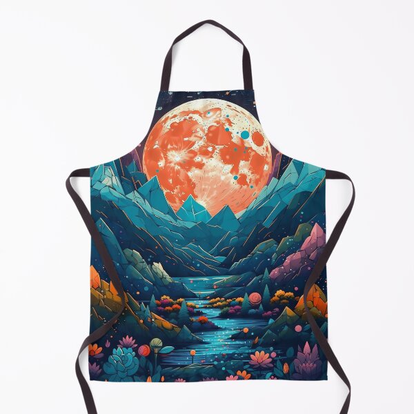 Item preview, Beautiful Alien Landscape on a Print Art of a Distant Planet designed and sold by GiveMeMood.