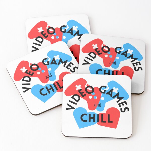 Item preview, Video Games and chill designed and sold by Fr0mtheMachine.