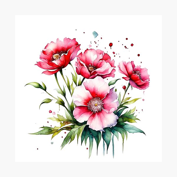 Item preview, Dianthus,  Carnation Flower designed and sold by nicheteees.