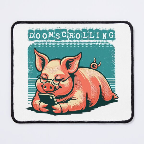 Item preview, Doom scrolling media digital designed and sold by JuroArt.