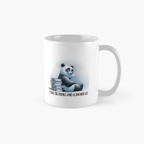 Item preview, Bookish Panda Illustration designed and sold by RuyaFab.