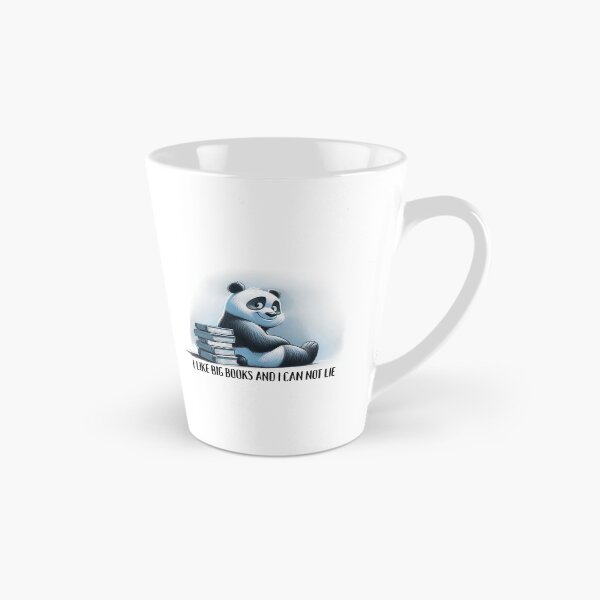 Item preview, Bookish Panda Illustration designed and sold by RuyaFab.