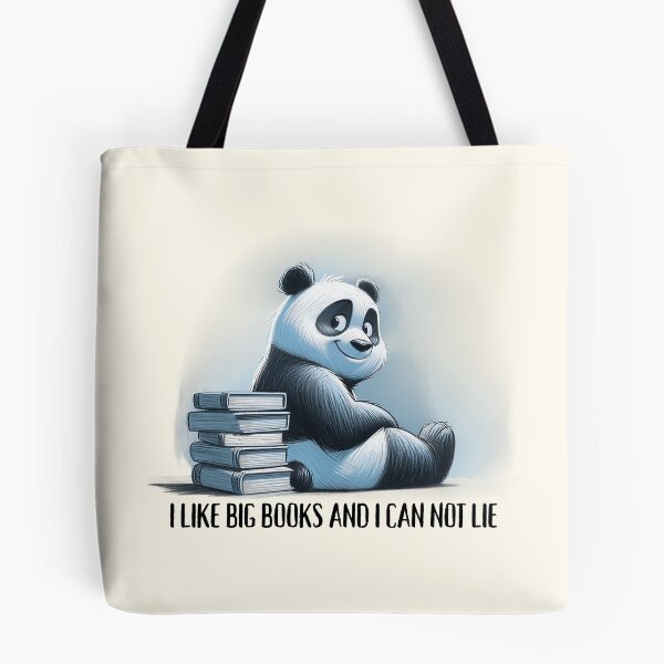 Item preview, Bookish Panda Illustration designed and sold by RuyaFab.