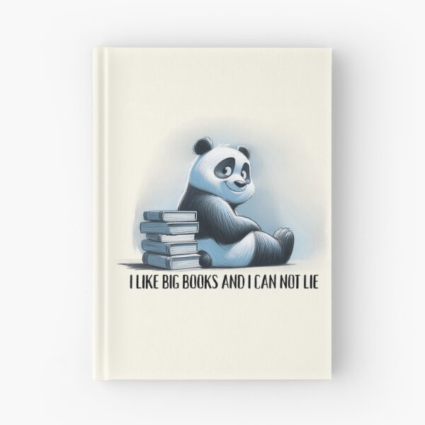 Item preview, Bookish Panda Illustration designed and sold by RuyaFab.