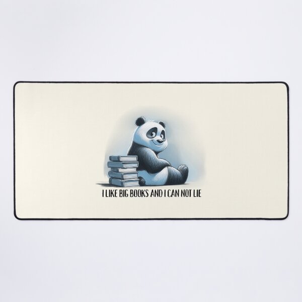 Item preview, Bookish Panda Illustration designed and sold by RuyaFab.