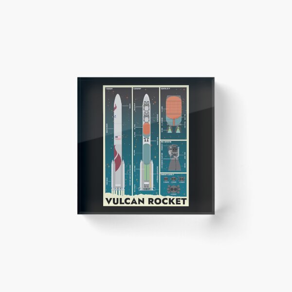 Item preview, Vulcan Rocket designed and sold by BGALAXY.
