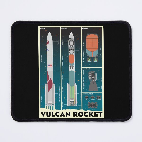 Item preview, Vulcan Rocket designed and sold by BGALAXY.