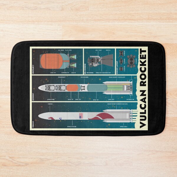 Item preview, Vulcan Rocket designed and sold by BGALAXY.