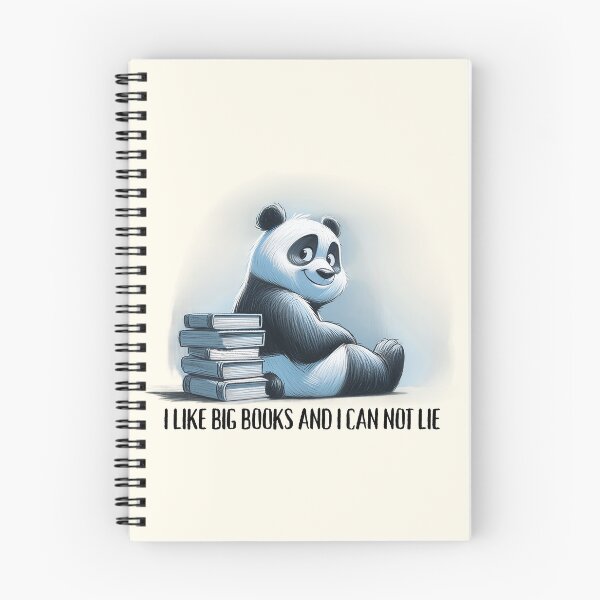 Item preview, Bookish Panda Illustration designed and sold by RuyaFab.