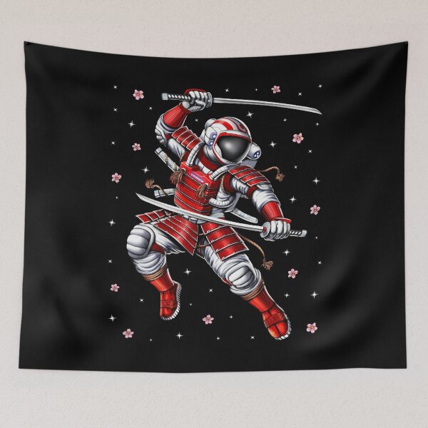 Item preview, Astronaut Samurai Warrior designed and sold by underheaven.
