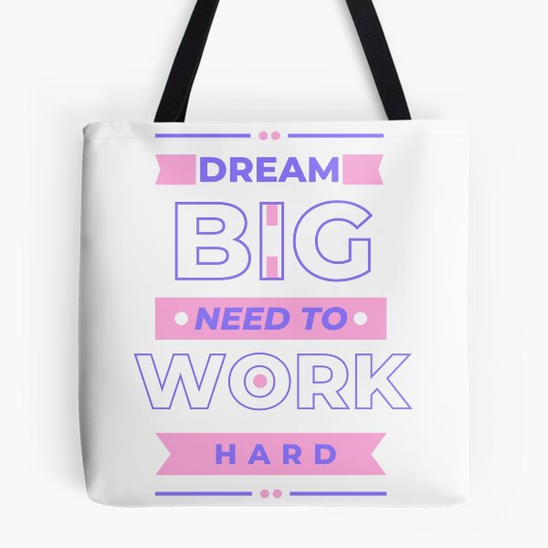 Item preview, Dream big, need to work hard | T-Shirt Design designed and sold by DrMerlin.