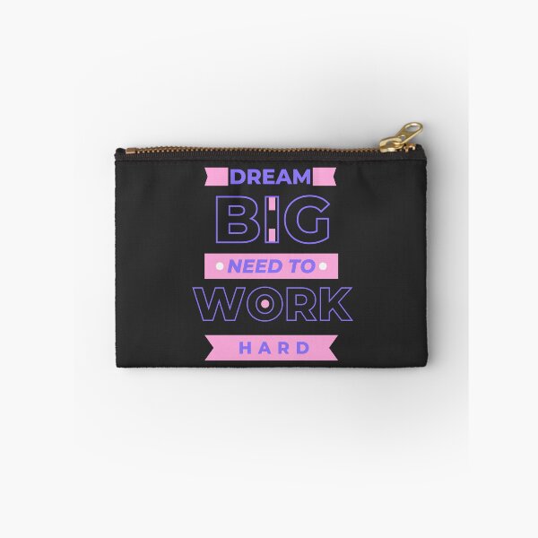 Item preview, Dream big, need to work hard | T-Shirt Design designed and sold by DrMerlin.