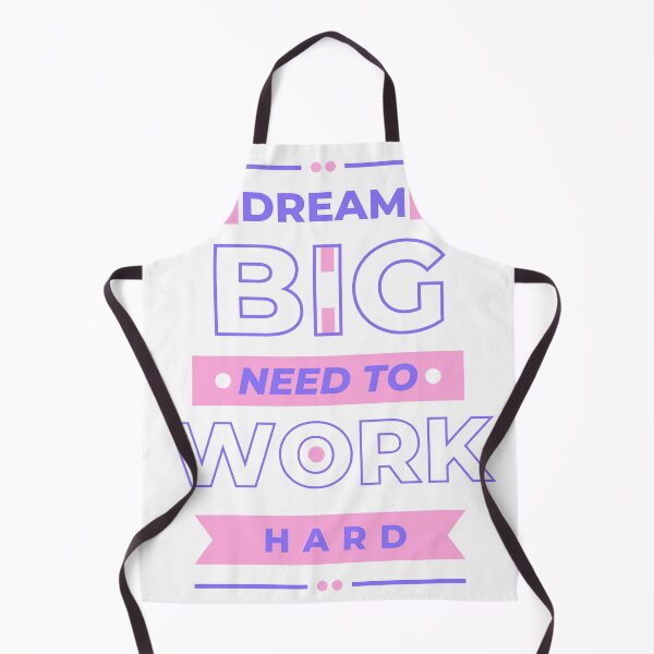 Item preview, Dream big, need to work hard | T-Shirt Design designed and sold by DrMerlin.