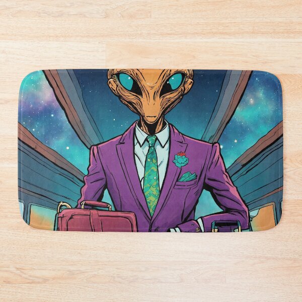 Item preview, Alien in a suit designed and sold by eli-test.