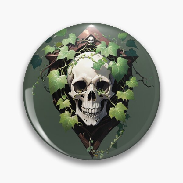 Item preview, Skull Ivy Crest  designed and sold by KaidasFerns.