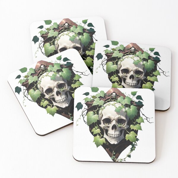 Item preview, Skull Ivy Crest  designed and sold by KaidasFerns.