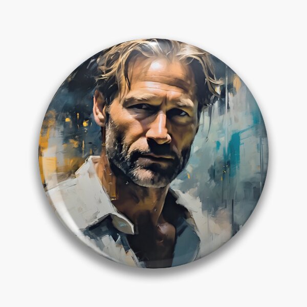Artikelvorschau, eine Charakterstudie von Aaron Eckhart entworfen und verkauft von bogfl.