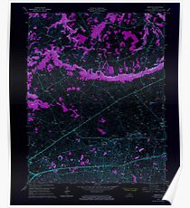 USGS TOPO Map Kentucky KY Bristow 708231 1965 24000 Inverted Poster
