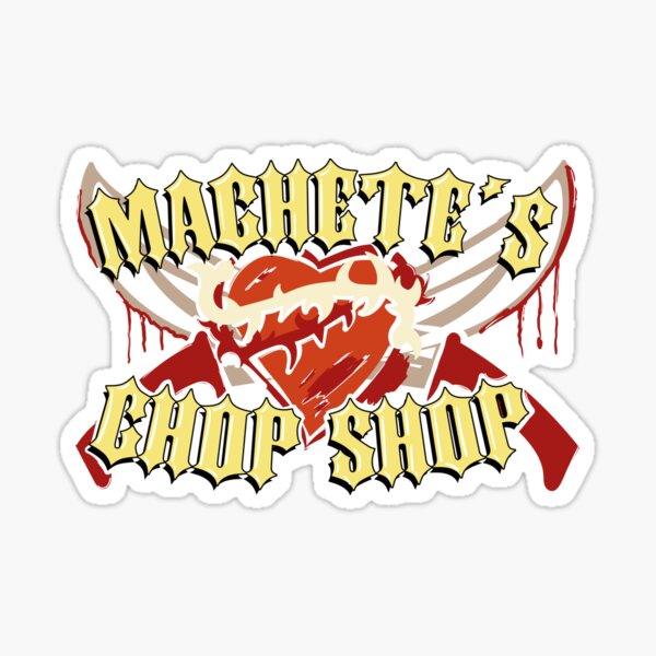 Item preview, Machete's Chop Shop designed and sold by McPod.
