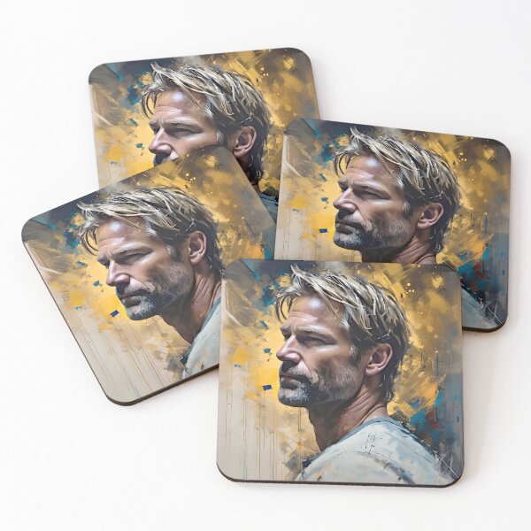 Item preview, some action with Aaron Eckhart designed and sold by bogfl.