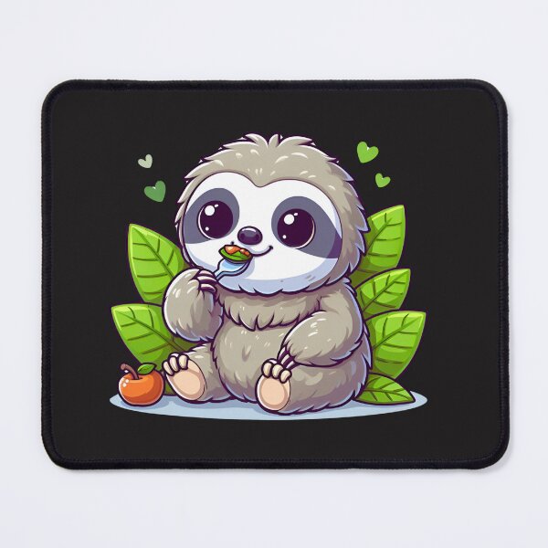 Item preview, Sloths and Snacks: A Delightful Duo for Little Ones' Wardrobes designed and sold by JAMESAMORN.