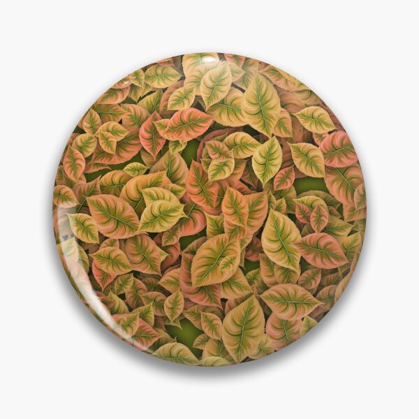 Item preview, Leafs pattern in orange pastel colors designed and sold by fotoryum.
