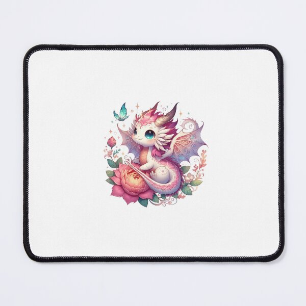 Item preview, Unicorn dragon in pink! designed and sold by Aublissy.