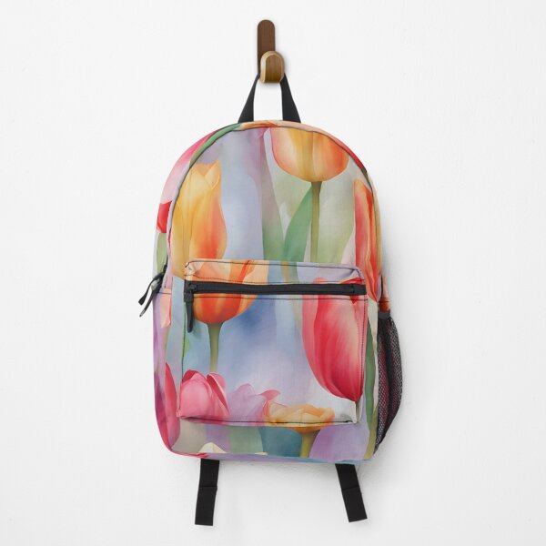 Item preview, watercolor Tulips designed and sold by colorvisionart.