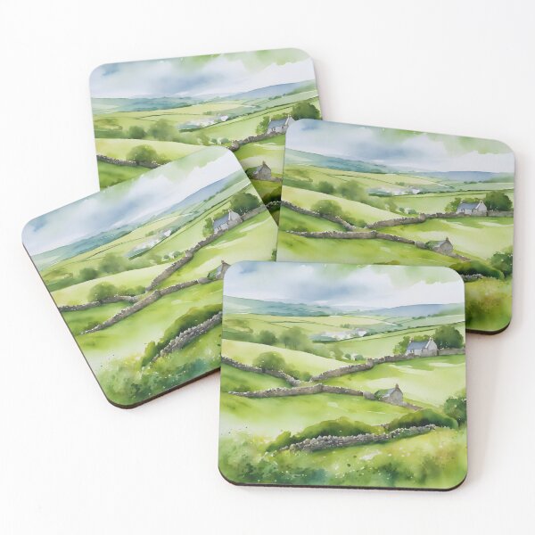 Item preview, Watercolor Whispers of Irish Countryside designed and sold by colorvisionart.