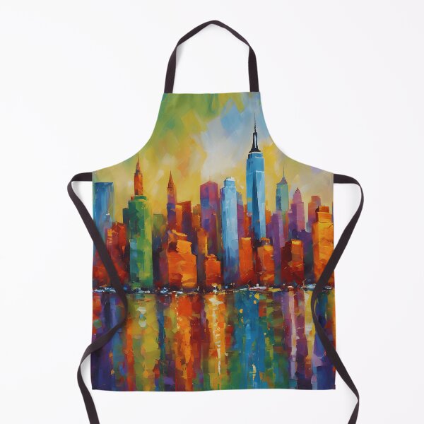 Item preview, Impressionist Manhattan Skylines designed and sold by colorvisionart.