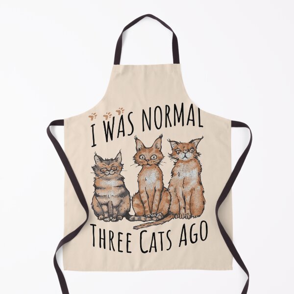 Item preview, I Was Normal Three Cats Ago designed and sold by Sir Meow Meow.