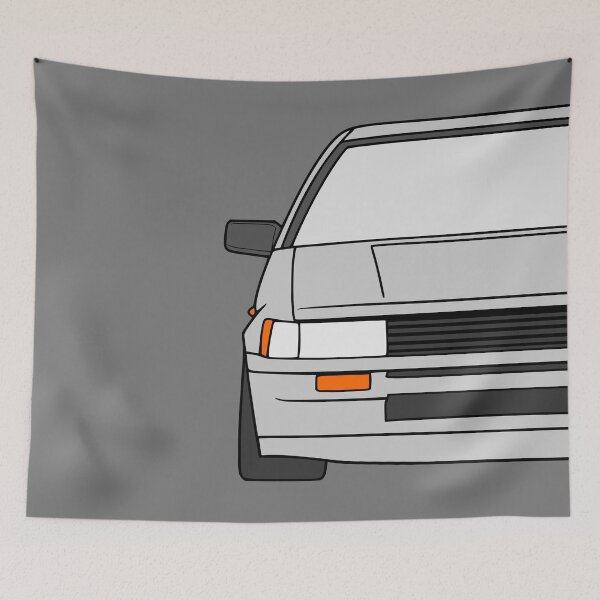 Item preview, Toyota Corolla AE86 silver designed and sold by EdimDesign.