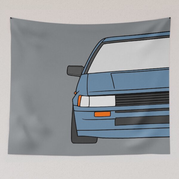 Item preview, Toyota Corolla AE86 blue designed and sold by EdimDesign.
