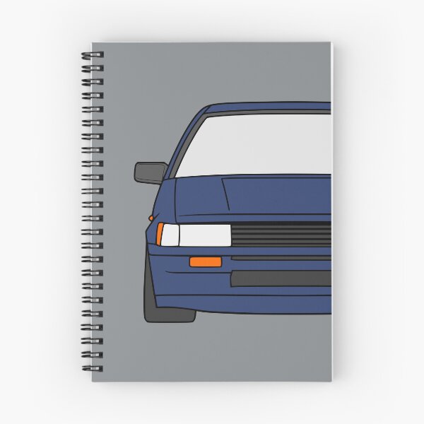 Item preview, Toyota Corolla AE86 dark blue designed and sold by EdimDesign.