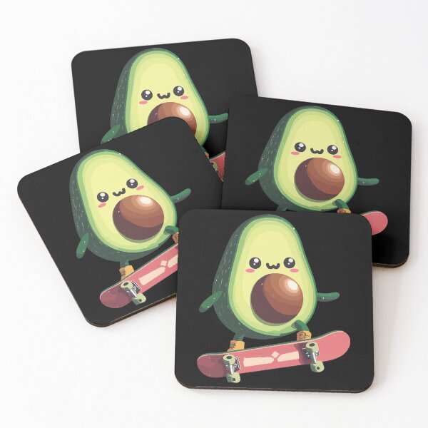 Item preview, Cool funny avocado skateboarding designed and sold by TomFrontierArt.