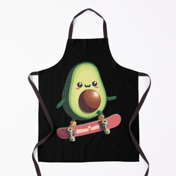 Item preview, Cool funny avocado skateboarding designed and sold by TomFrontierArt.