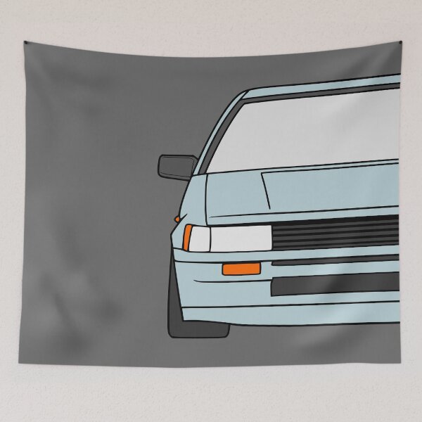 Item preview, Toyota Corolla AE86 light blue designed and sold by EdimDesign.