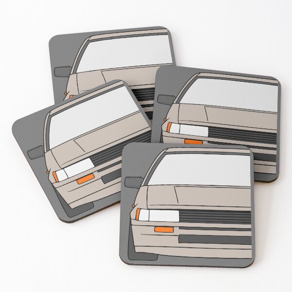 Item preview, Toyota Corolla AE86 beige designed and sold by EdimDesign.