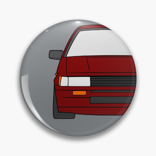 Item preview, Toyota Corolla AE86 wine red designed and sold by EdimDesign.
